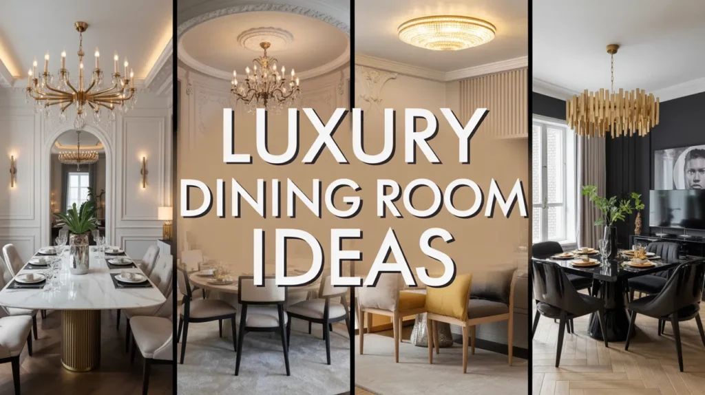 Luxury Dining Room Ideas