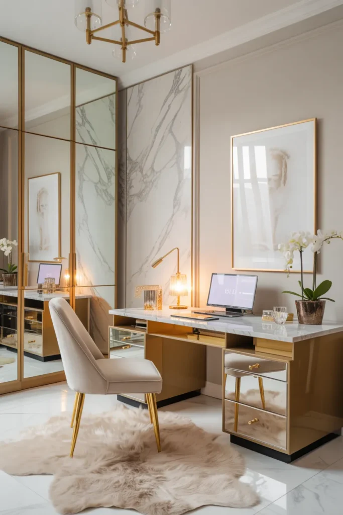 Marble Luxe Office