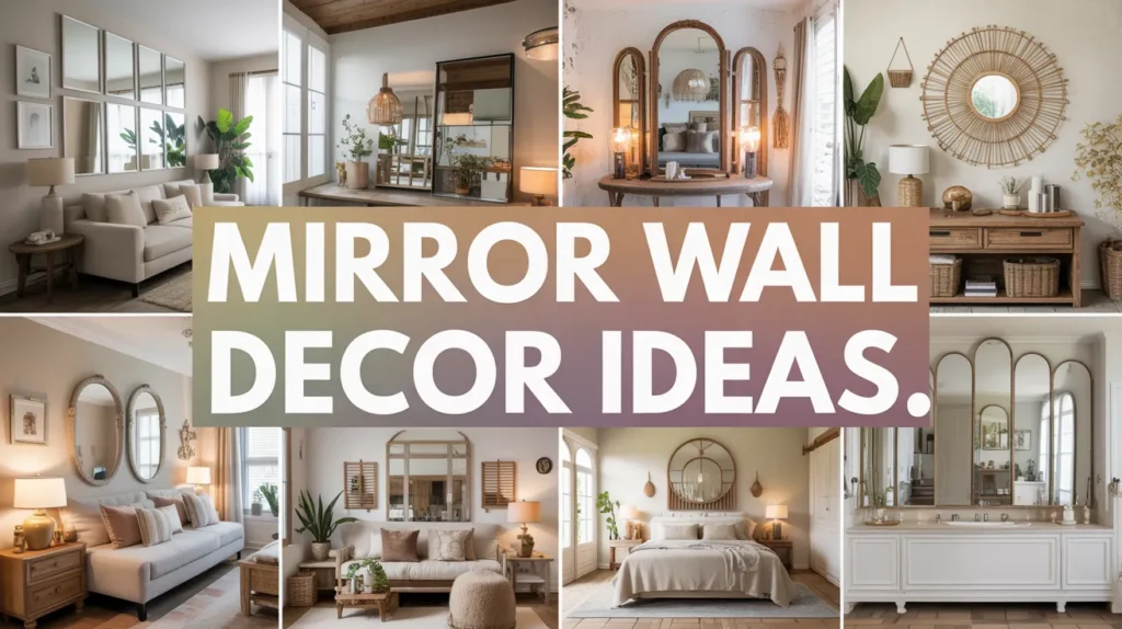 Mirror Wall Decor Ideas