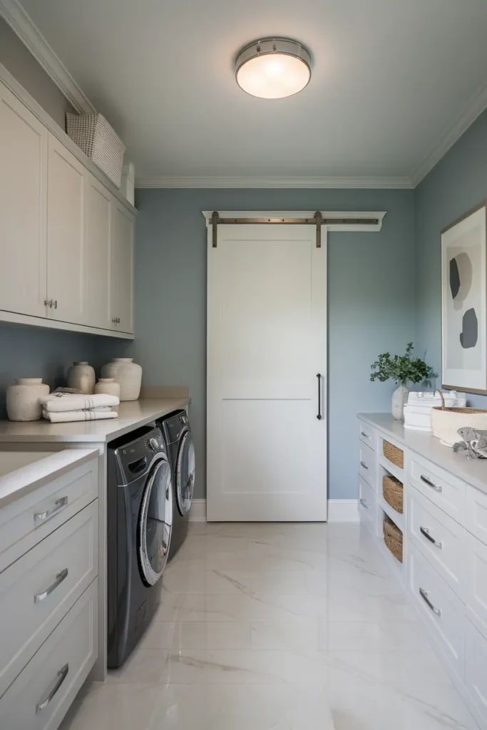 Misty Gray Blue Calm