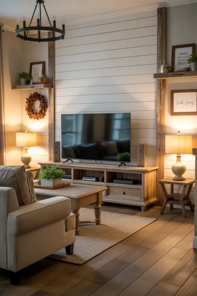 Modern Farmhouse TV Room