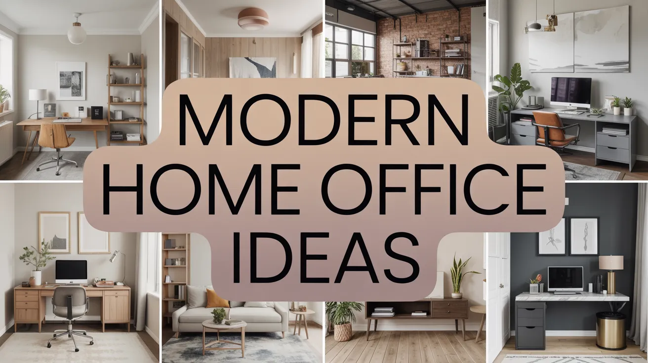 20 Modern Home Office Ideas That Make Working from Home Feel Luxurious 1 Modern Home Office Ideas