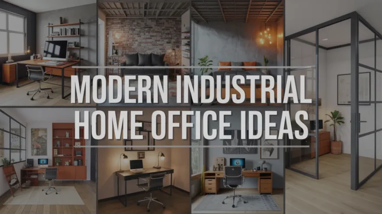 Modern Industrial Home Office Ideas