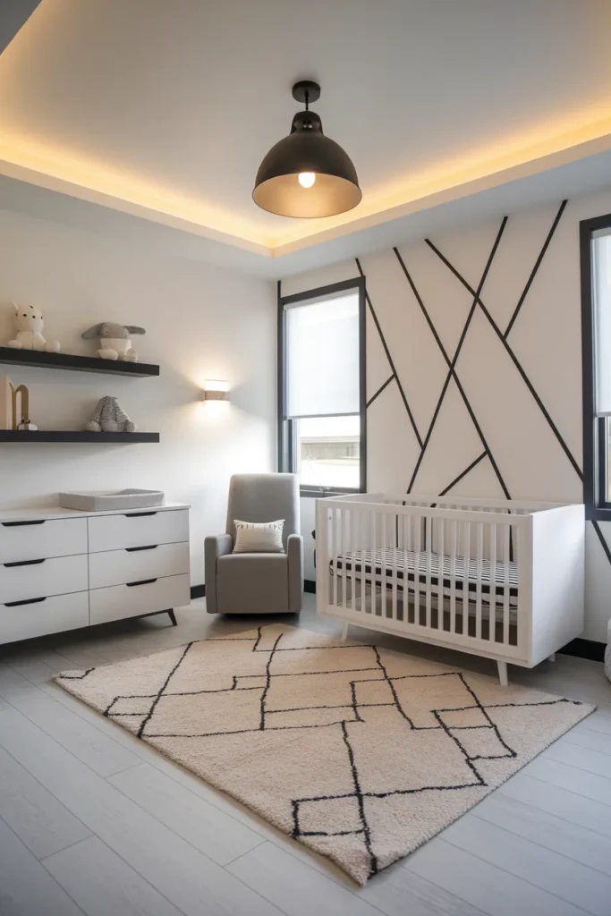 Modern Monochrome Nursery