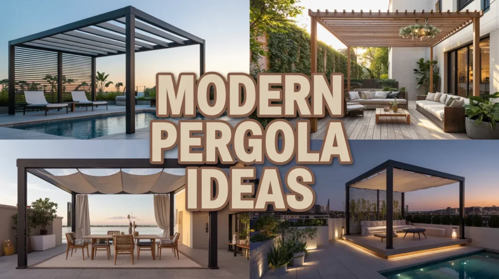 Modern Pergola Ideas