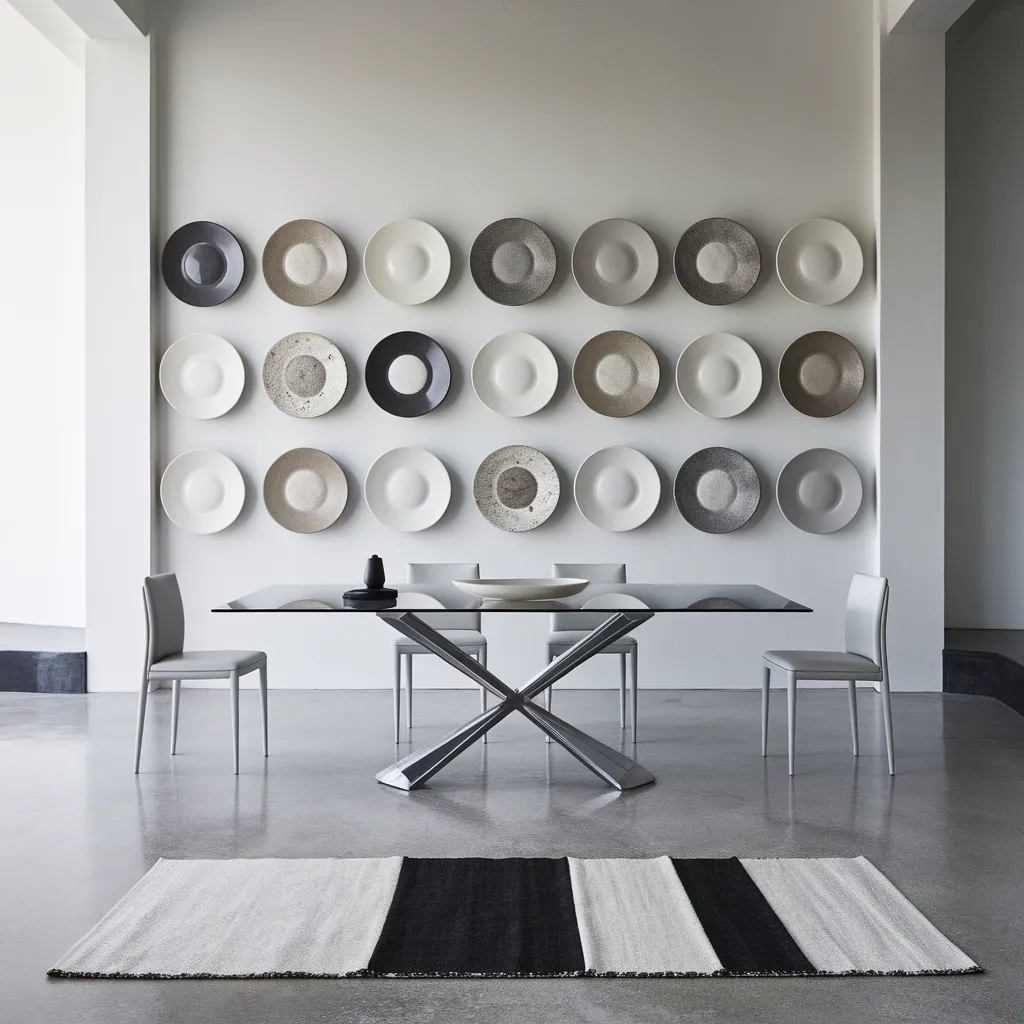 Monochrome Modern Display