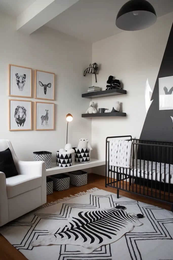 Monochrome Safari Chic