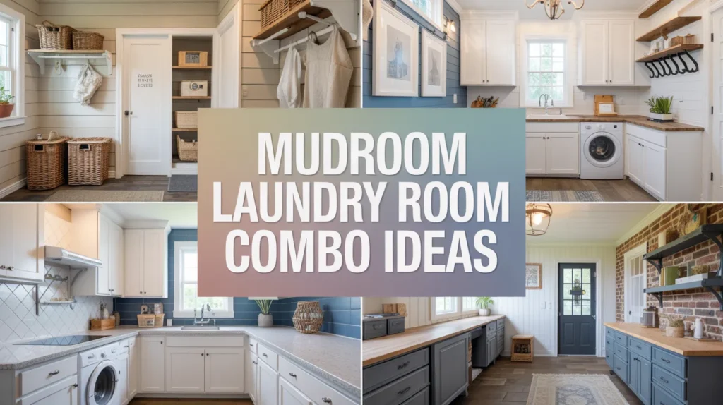 Mudroom Laundry Room Combo Ideas