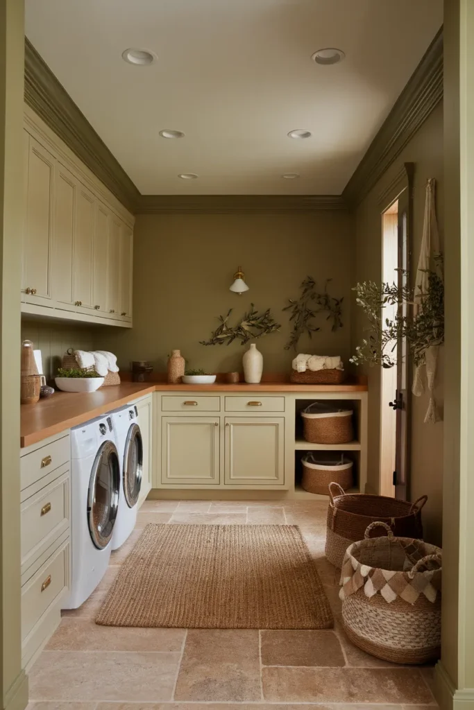 Muted Olive Green Comfort