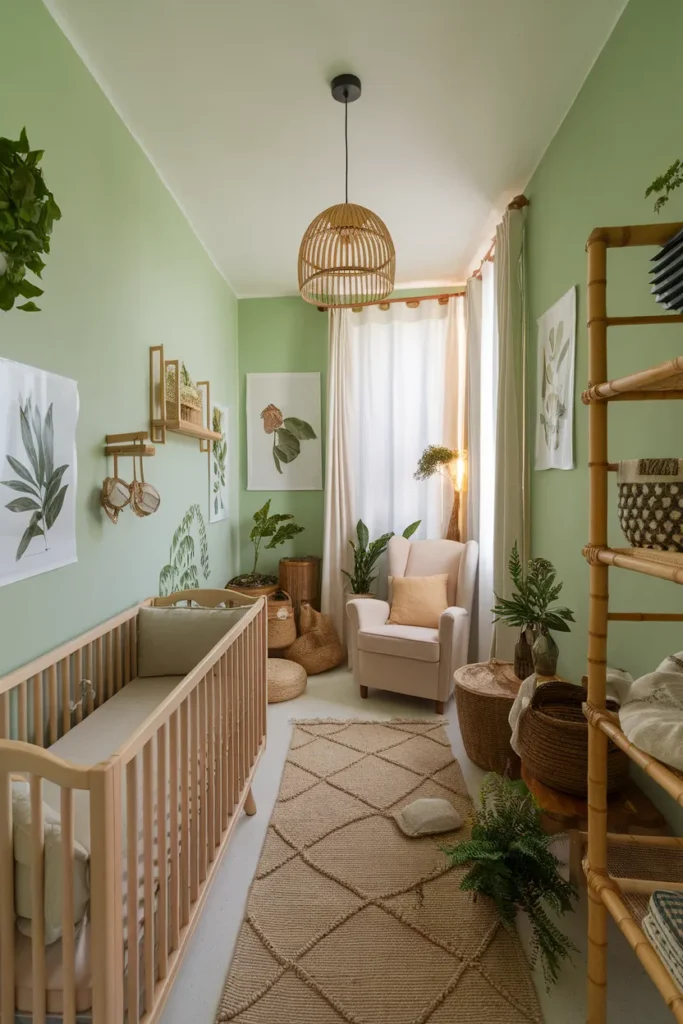 Nature Inspired Baby Room