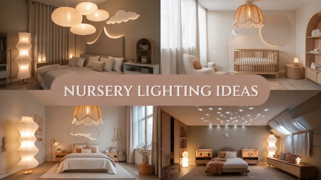 19 Nursery Lighting Ideas That Instantly Turn Baby Rooms Into Cozy Wonderlands 12 Nursery Lighting Ideas