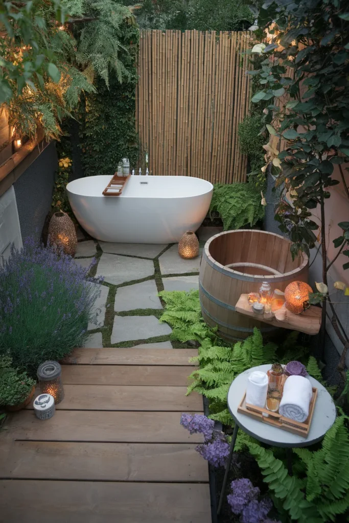 Outdoor Garden Spa Retreat