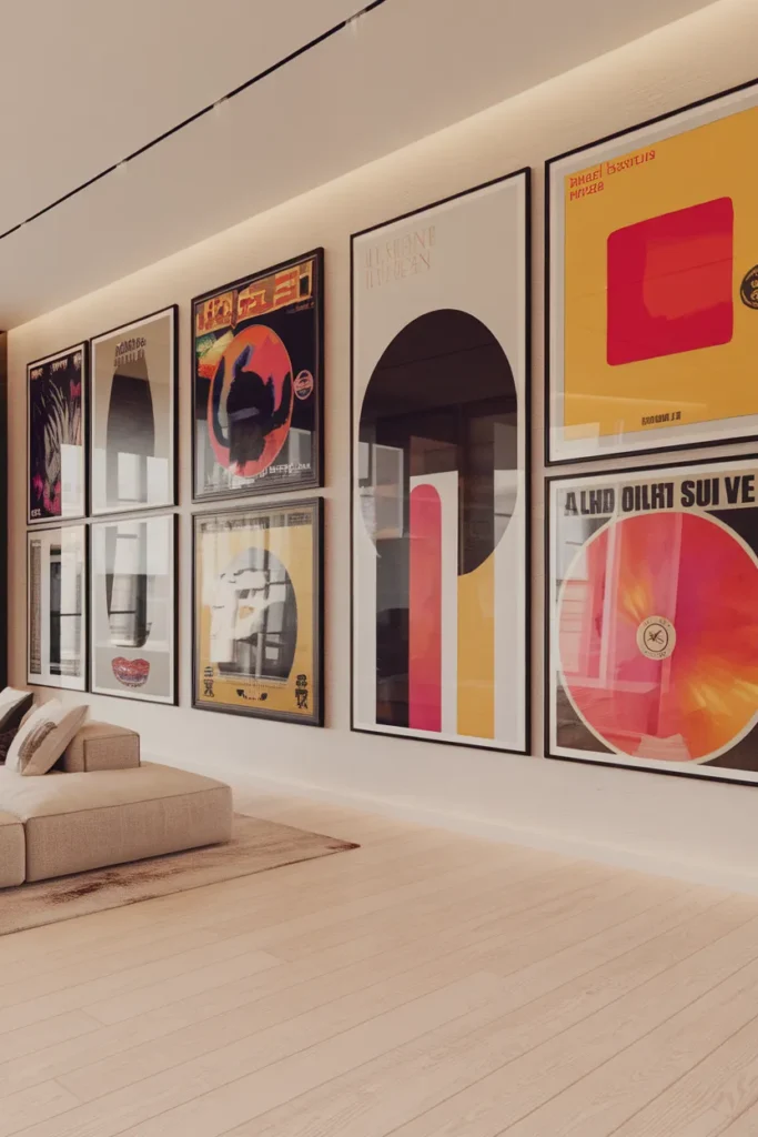 Oversized Album Wall Prints For Bold Impact