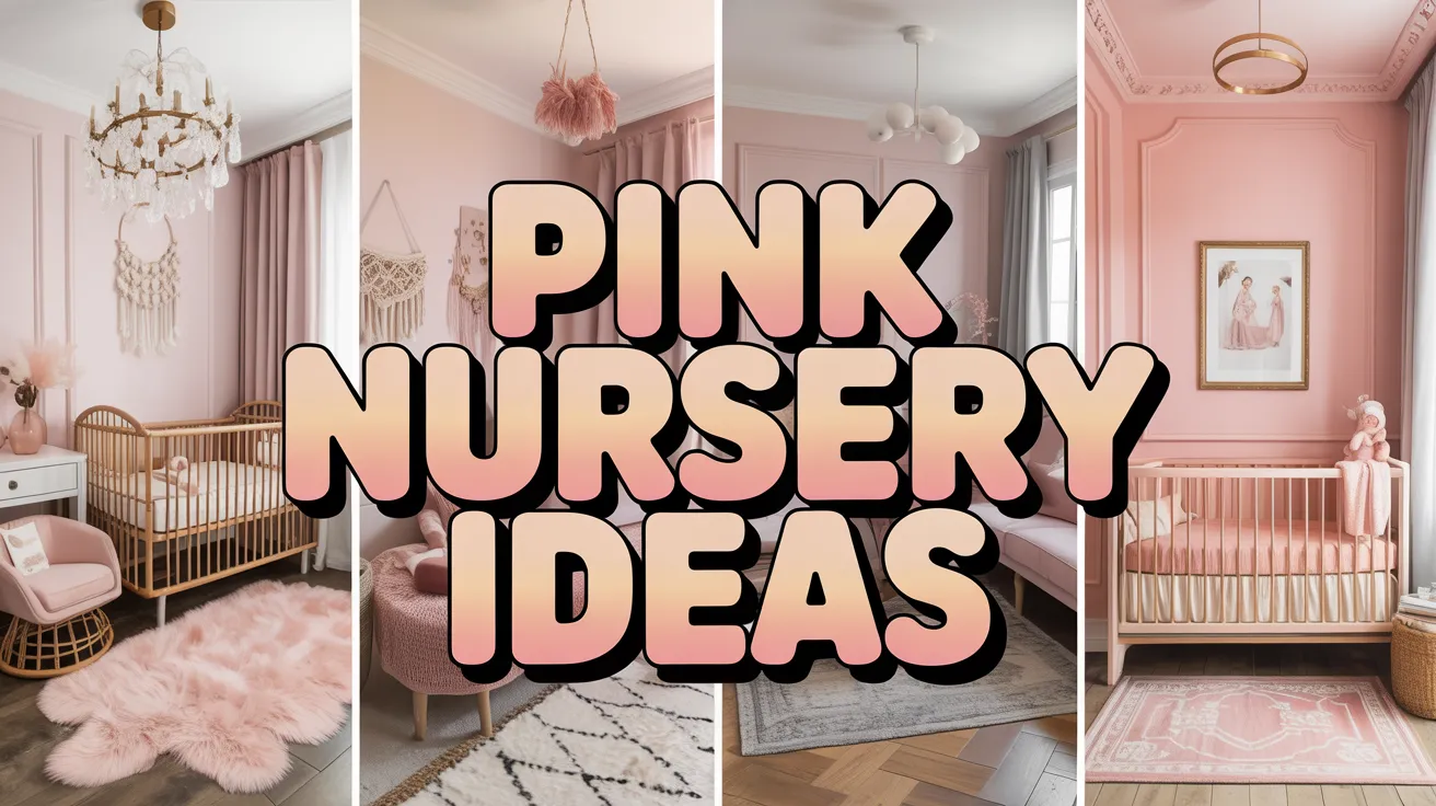 PINK NURSERY IDEAS