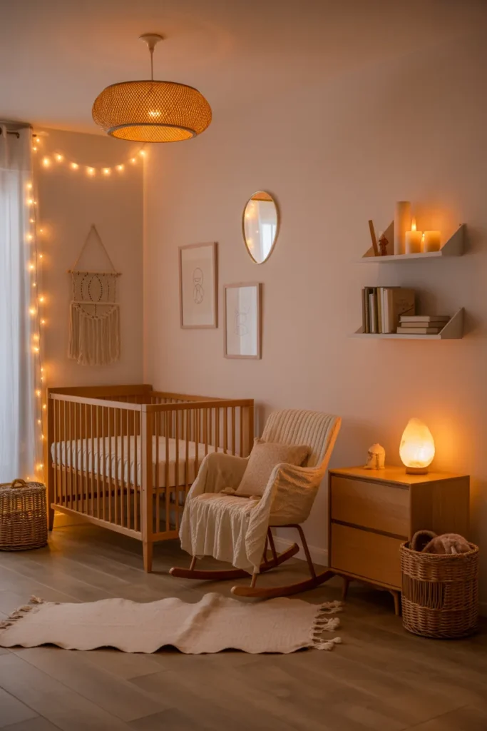 Peaceful Boho Lighting and Evening Glow