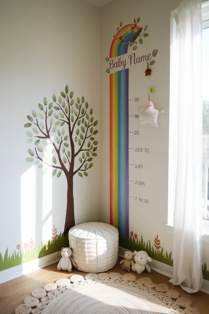 Personalized Growth Chart Wall