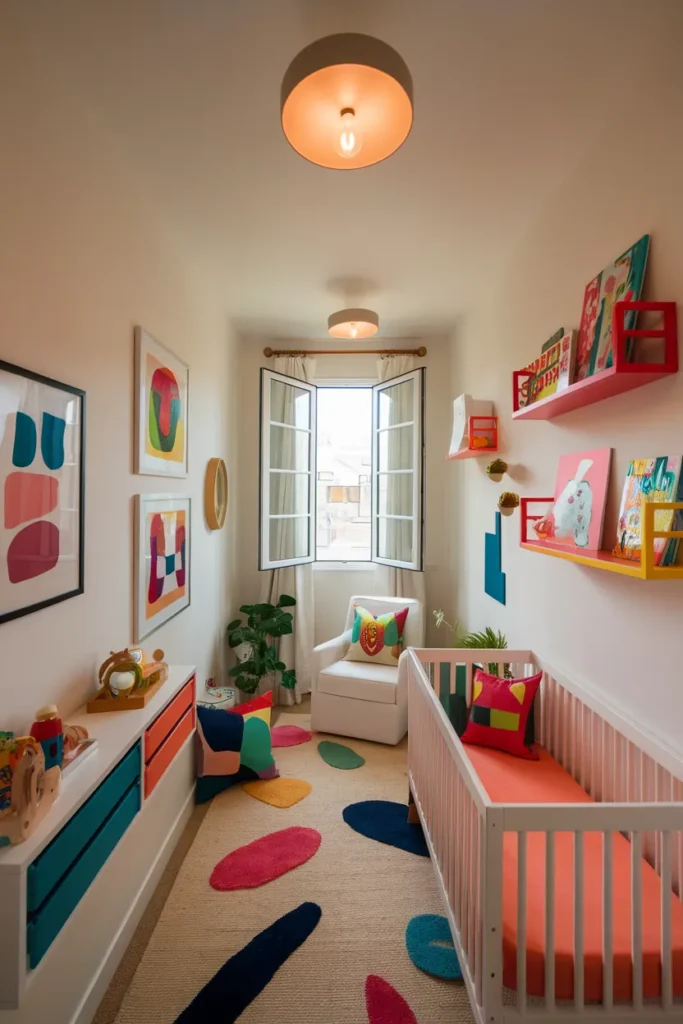 Pops of Color in a Neutral Base