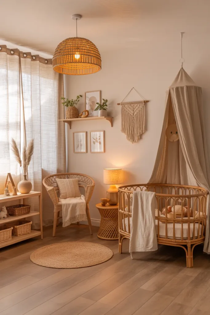 Rattan Magic and Warm Textures