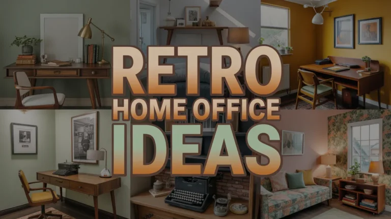 Retro Home Office Ideas