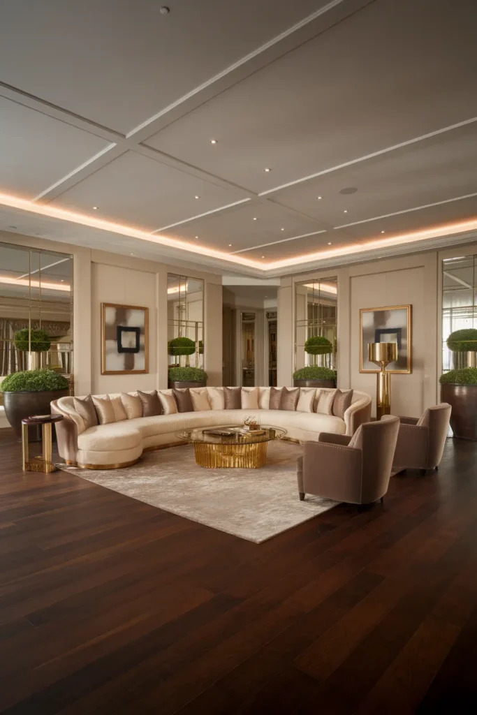 Rich Espresso-Toned Floors