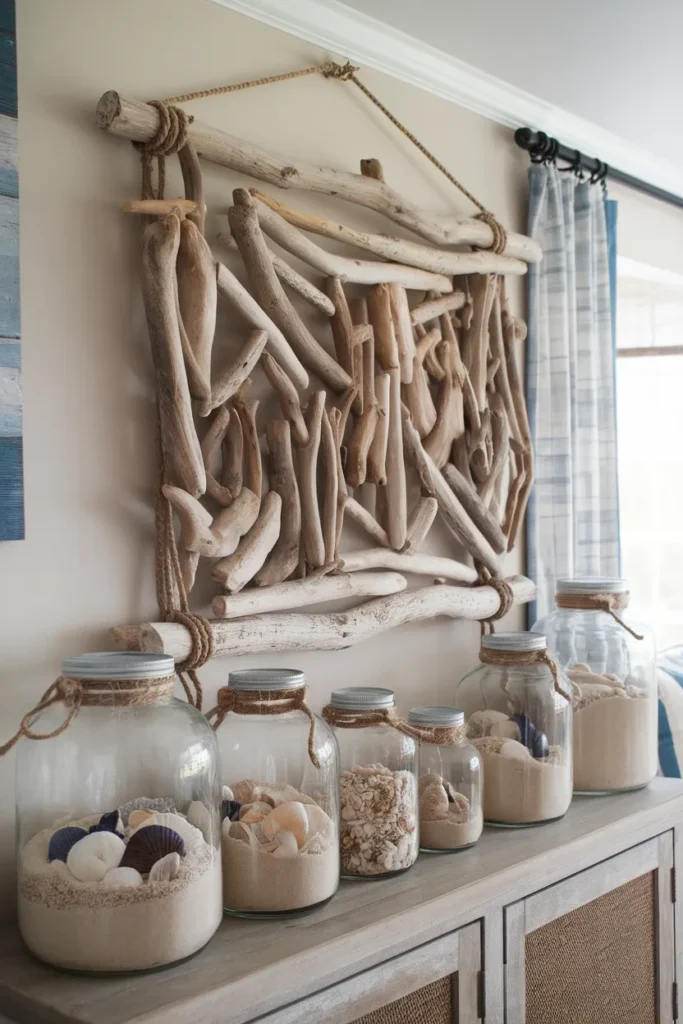 Rustic Driftwood Wall Piece
