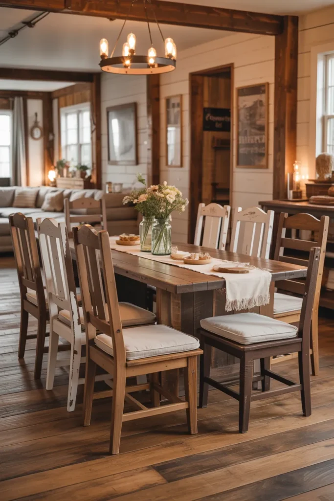 Rustic Farmhouse Dining Chairs