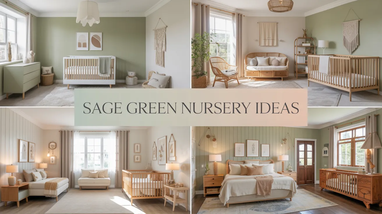 Sage green nursery