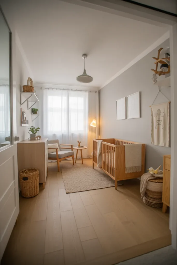 Scandinavian Inspired Nursery Design