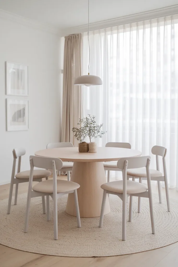 Scandinavian Simplicity in the Dining Room