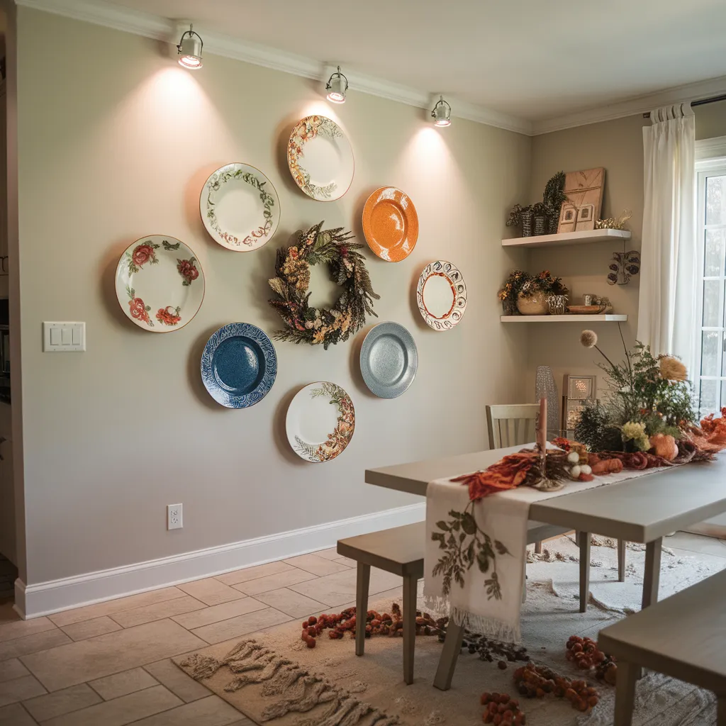 Seasonal Rotating Plate Wall