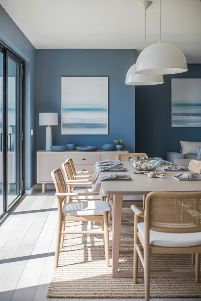 Slate Blue For A Modern Coastal Mood