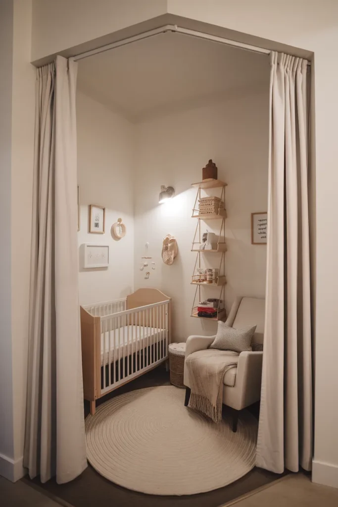 Smart Corner Nursery Setup