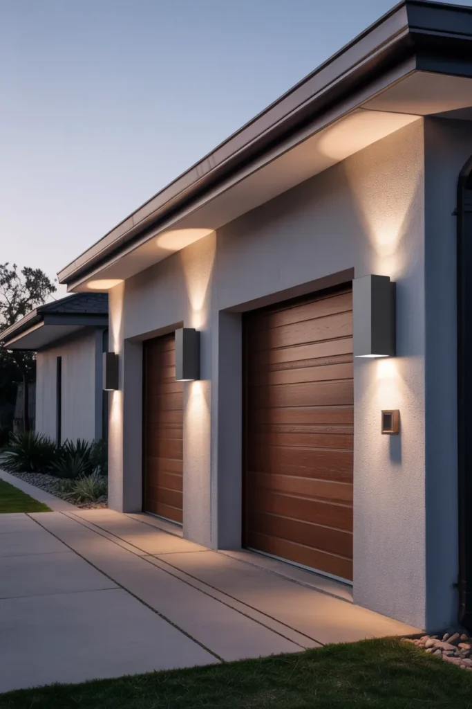 Smart Motion Sconces for Entries and Garages