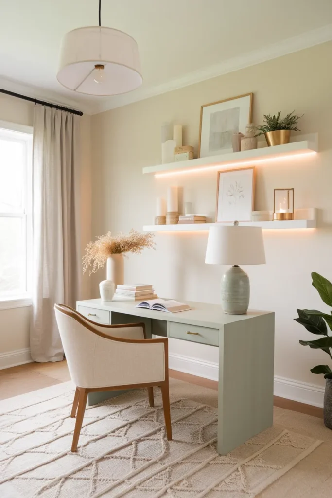 Soft Color Palette with Layered Lighting