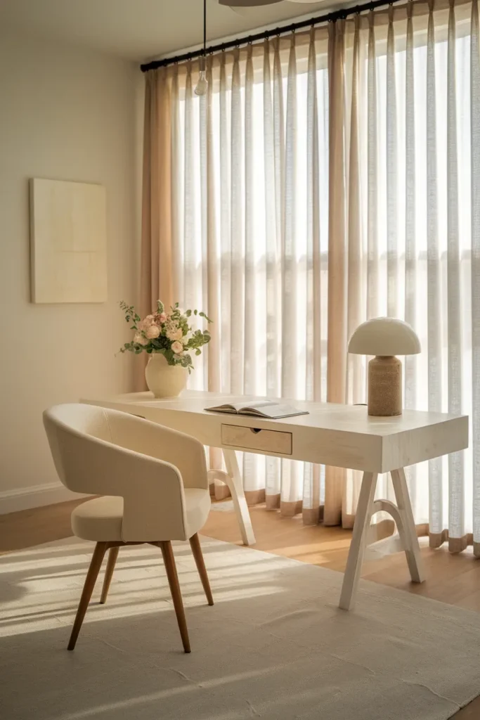 Soft Curtains for Natural Flow