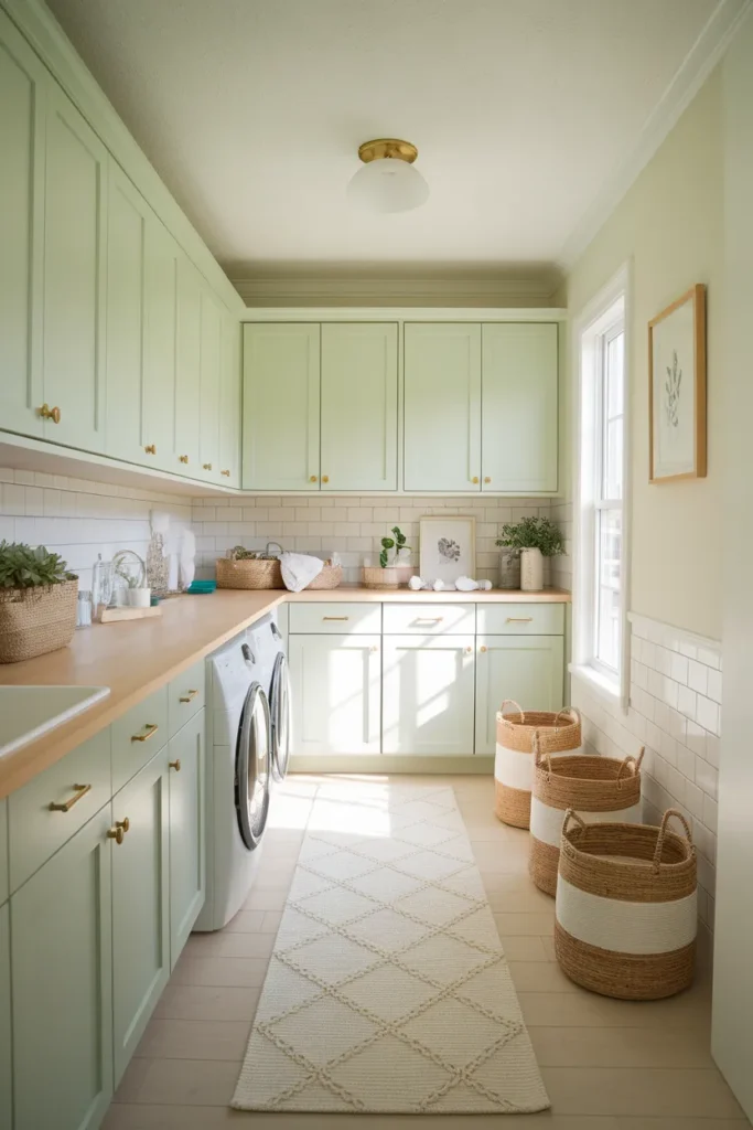 Soft Green Laundry Refresh