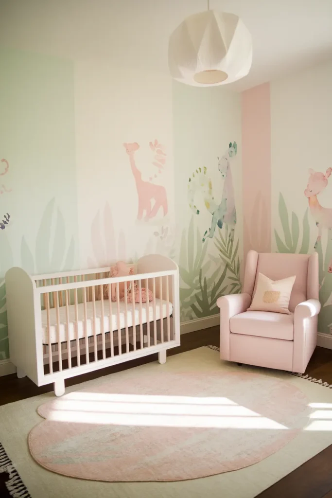 Soft Pastel Jungle Theme