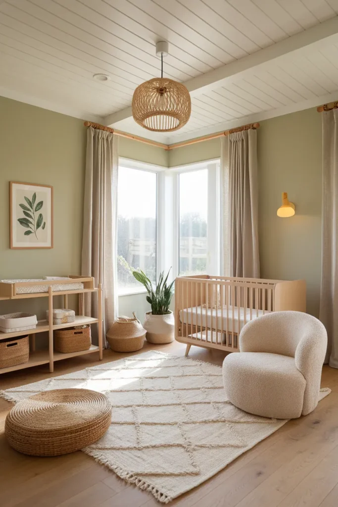 Soft Sage and Sand Nursery