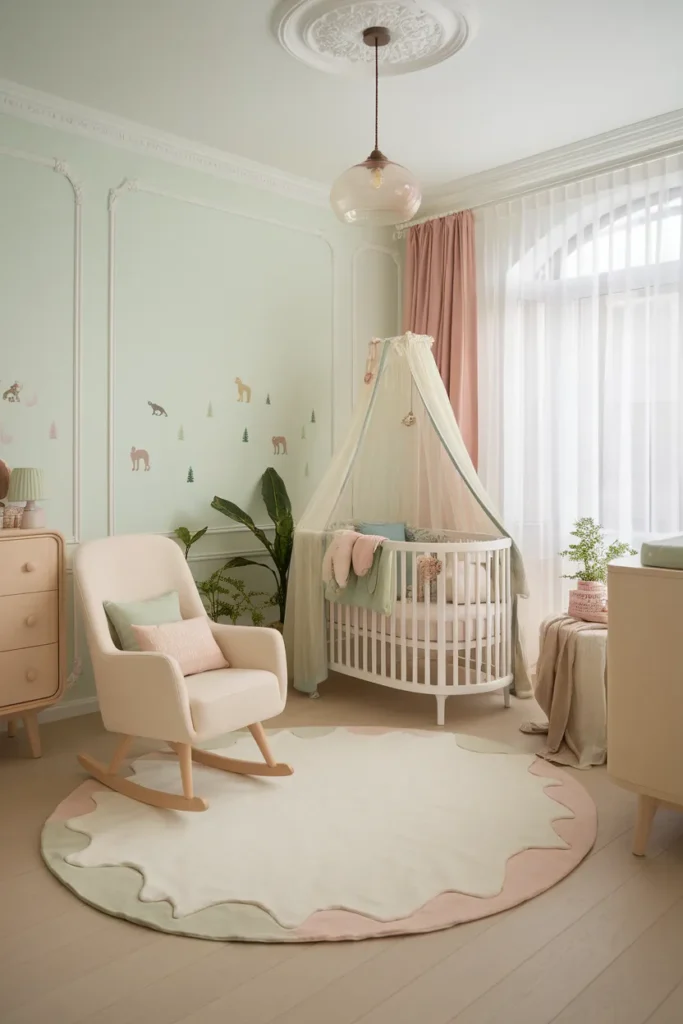 Soft Woodland Pastel Nursery