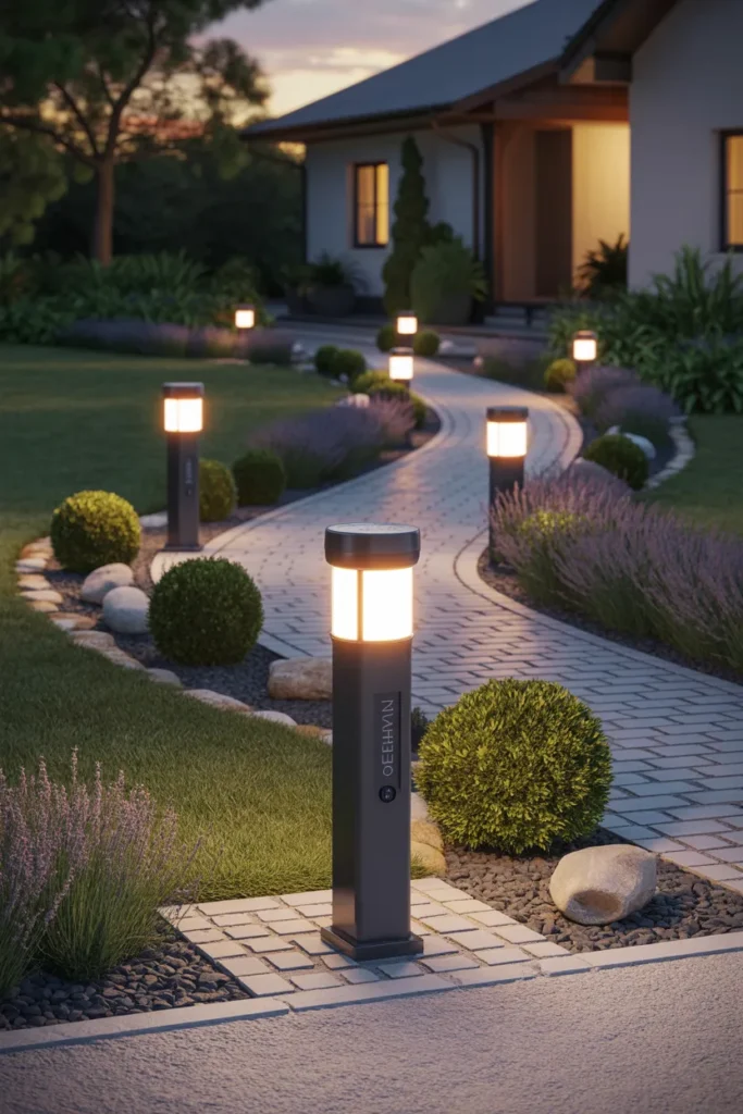 Solar Bollards With a Warm Welcome