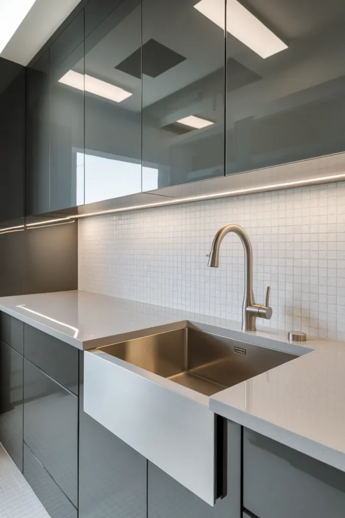 Stainless Steel Utility Sink Upgrade