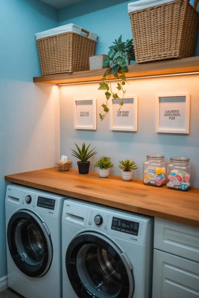 DIY Laundry Room Makeover Ideas Will Make Guests Think You’re Rich! 9 Styled Laundry Decor Look