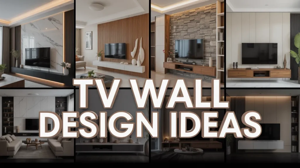 TV Wall Design Ideas