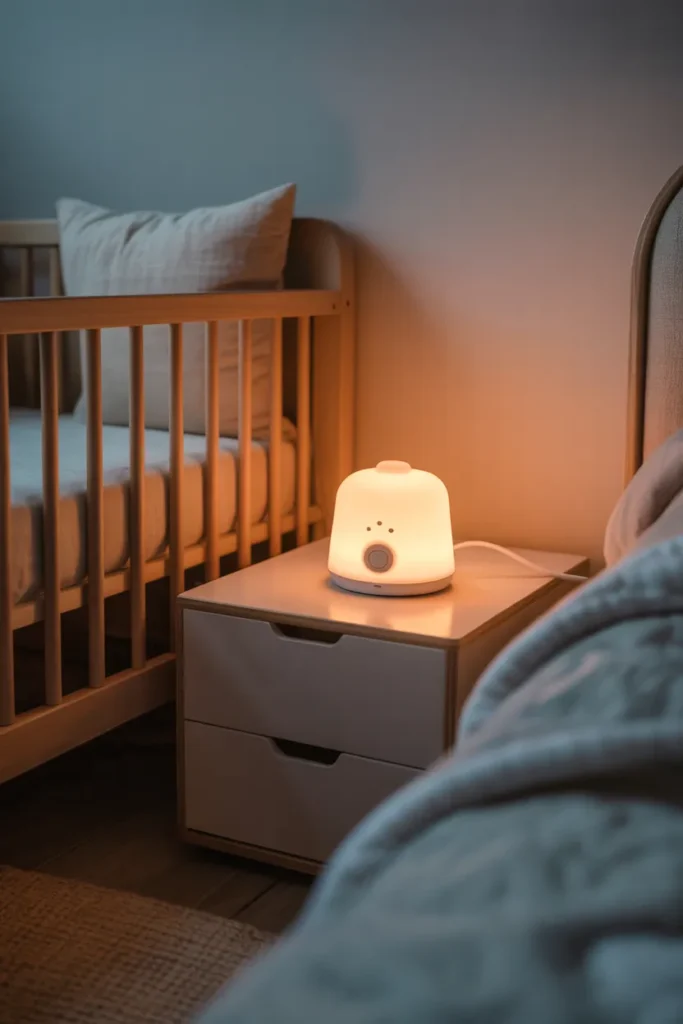 19 Nursery Lighting Ideas That Instantly Turn Baby Rooms Into Cozy Wonderlands 18 Touch Sensor Night Light for Easy Access