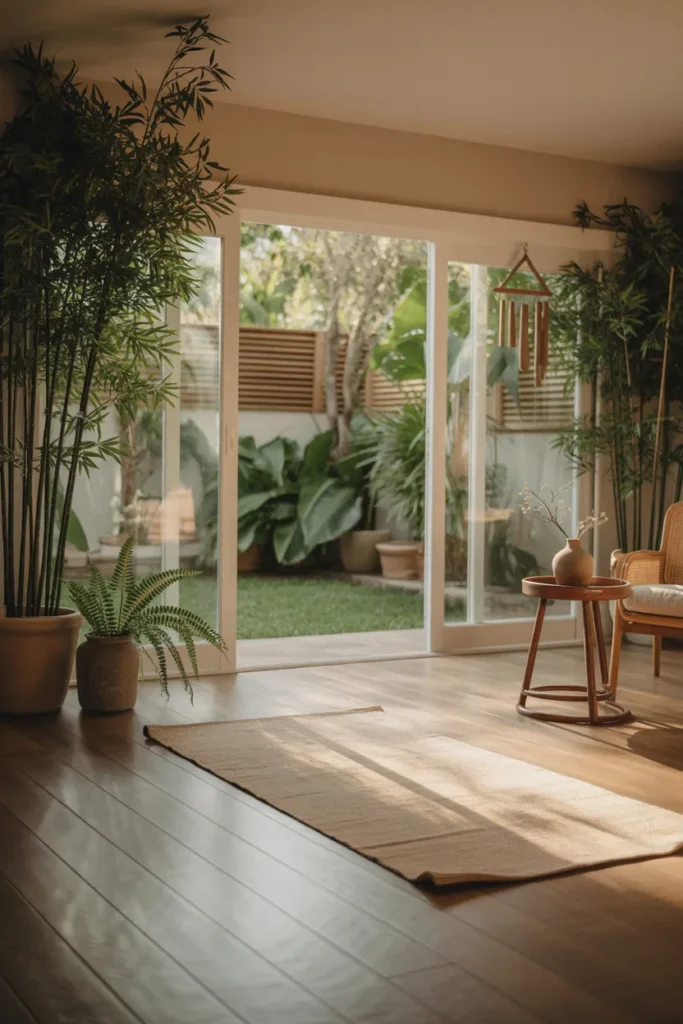 Tranquil Garden View Space