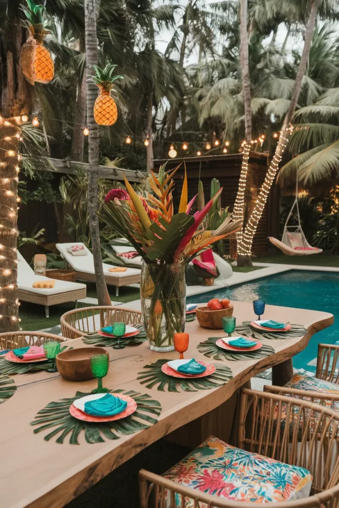 Tropical Jungle Oasis