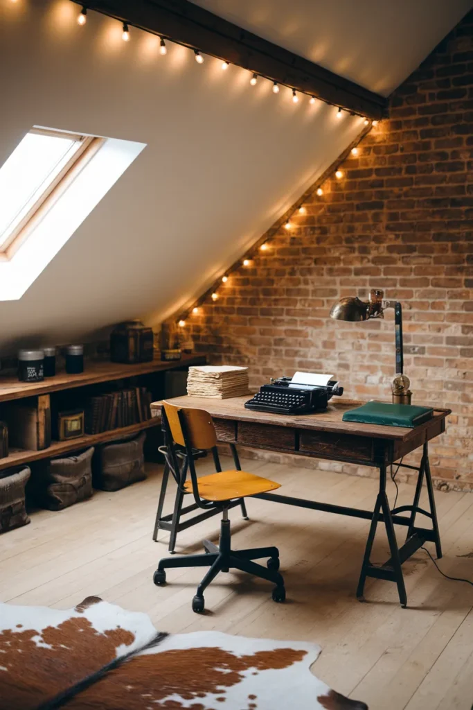 Typewriter Inspired Workspace for Creative Tasks