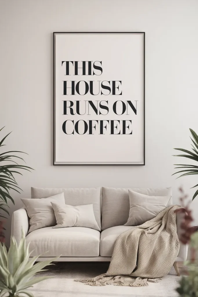 Typography Quote Print