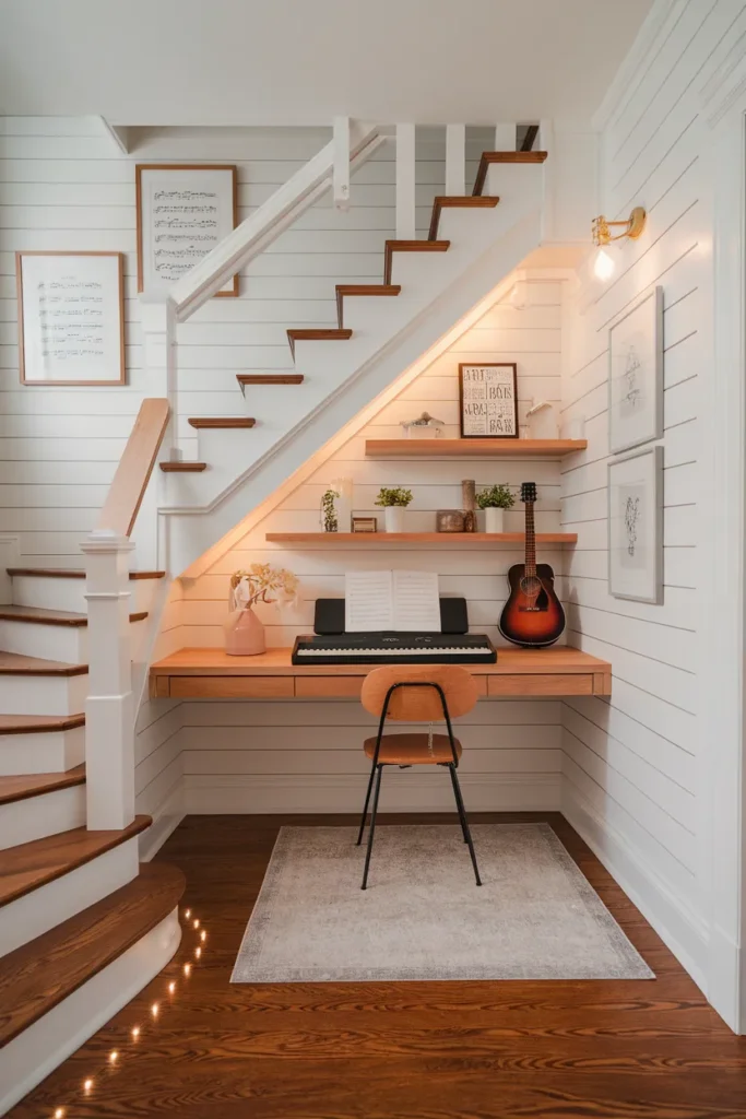 Under-Stair Music Nook