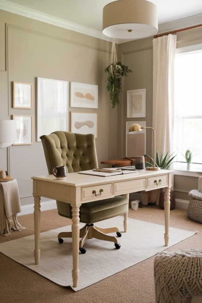 Upholstered Comfort for Long Hours